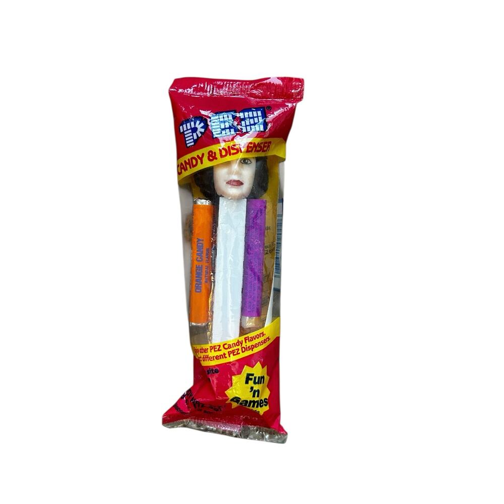 Vintage 90s Princess Leia Star Wars PEZ Dispenser New in Package w/ Candy